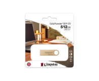 Kingston 512GB DataTraveler SE9 G3 220MB/s USB 3.2 Gen 1 złoty - 1218120 - zdjęcie 9